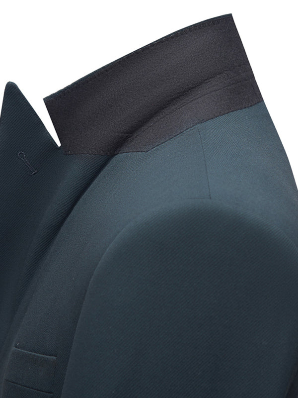 Slim Fit Business Two Piece Suit - Serenity Land fashion