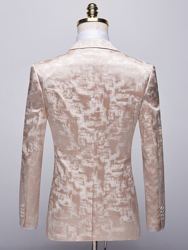 Slim Fit Business Two Piece Suit - Serenity Land fashion