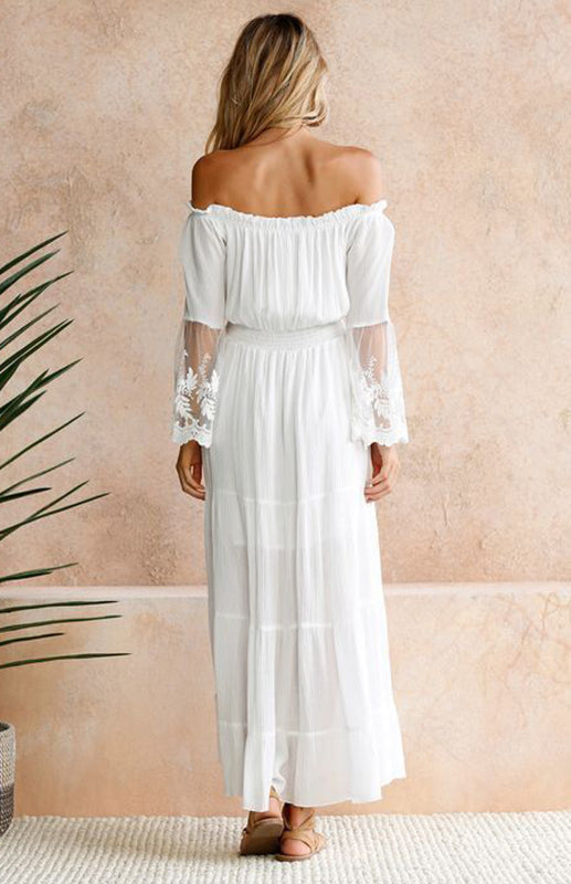 Lace Stitching Dress