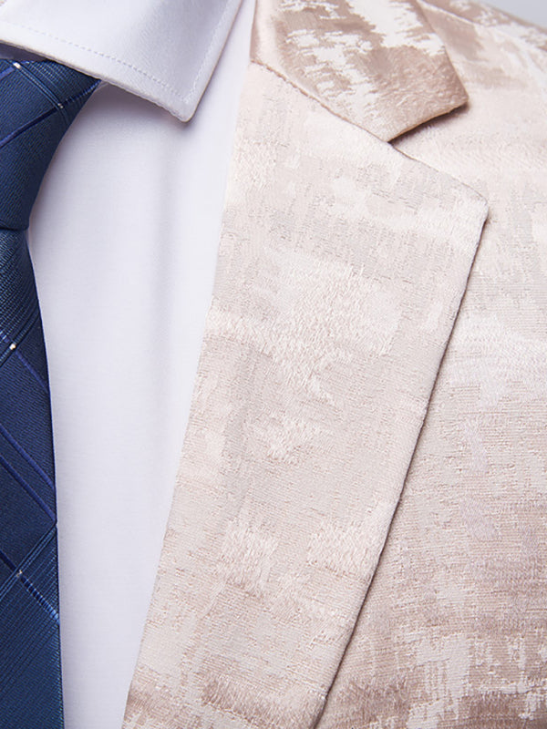 Slim Fit Business Two Piece Suit - Serenity Land fashion