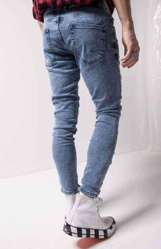 Slim Fit Long Jeans - Serenity Land fashion