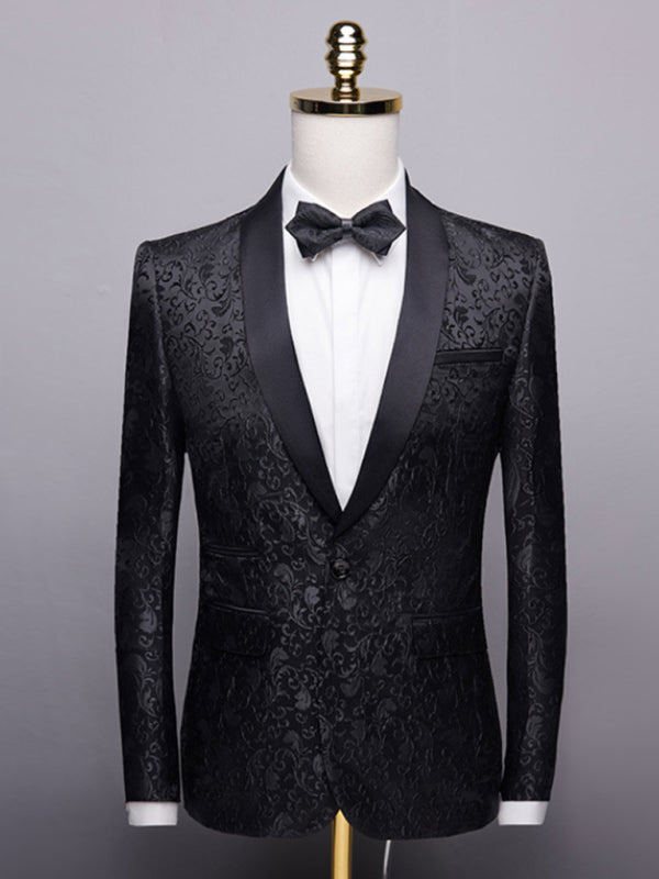 Slim Fit Business Two Piece Suit - Serenity Land fashion