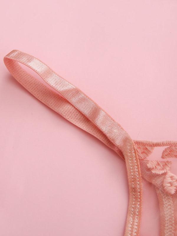 Women's LaceSee-Through Three-piece Set - Serenity Land fashion