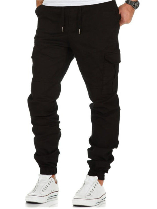 Drawstring Waist Cargo Pants - Serenity Land fashion