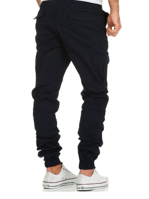 Drawstring Waist Cargo Pants - Serenity Land fashion