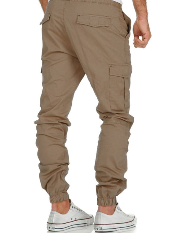 Drawstring Waist Cargo Pants - Serenity Land fashion