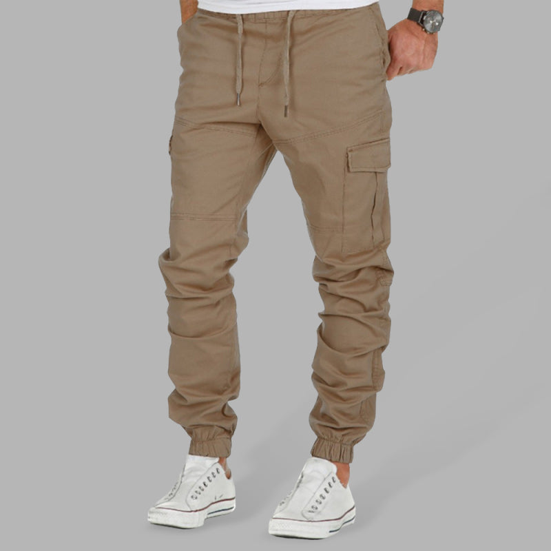 Drawstring Waist Cargo Pants - Serenity Land fashion