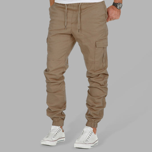 Drawstring Waist Cargo Pants - Serenity Land fashion
