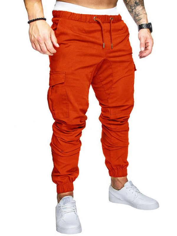Casual Tether Elastic Sports Men's Trousers - Serenity Land fashion