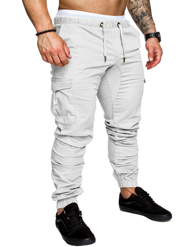 Casual Tether Elastic Sports Men's Trousers - Serenity Land fashion