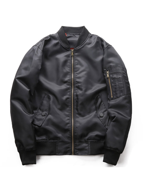 Men's High Quality Bomber Jacket - Serenity Land fashion