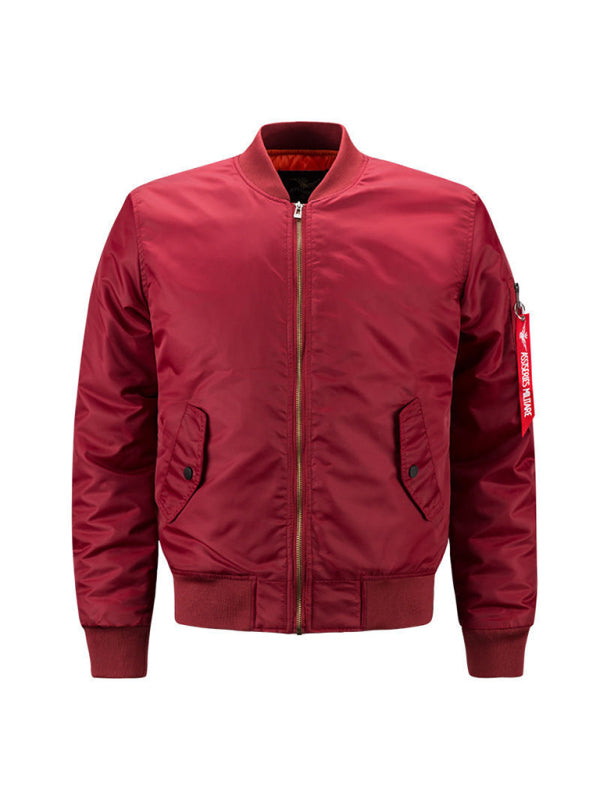Men's High Quality Bomber Jacket - Serenity Land fashion
