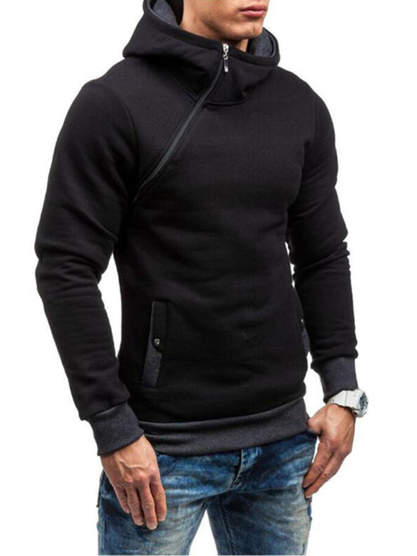 Side Interlock Quarter Zip Pullover - Serenity Land fashion