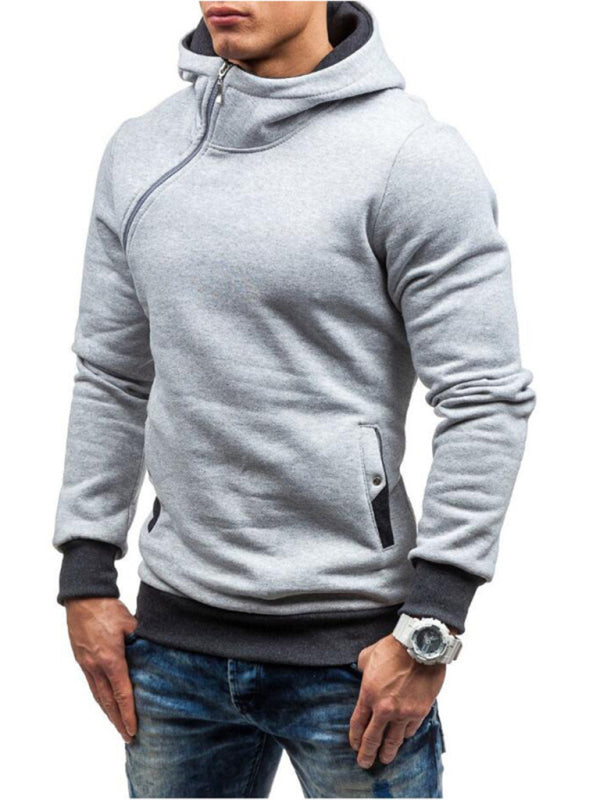Side Interlock Quarter Zip Pullover - Serenity Land fashion