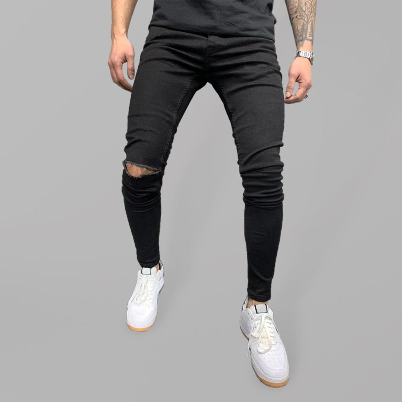 Ripped Skinny Fit Jean - Serenity Land fashion