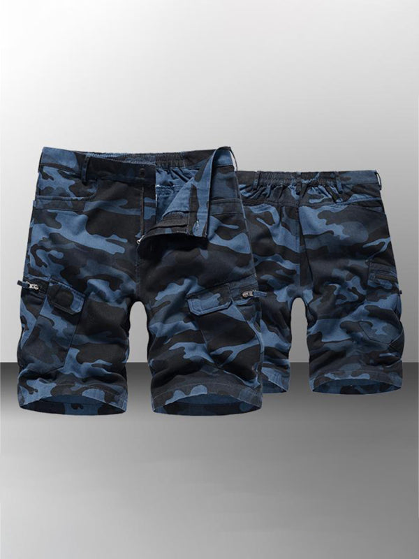 Men's Camouflage Print Cargo Shorts - Serenity Land fashion