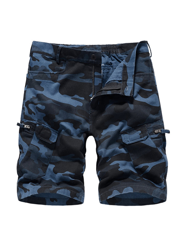 Men's Camouflage Print Cargo Shorts - Serenity Land fashion