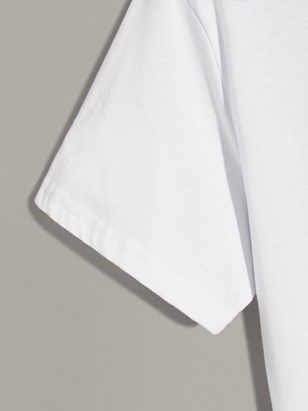 Soccer Graphic Print T-shirt - Serenity Land fashion