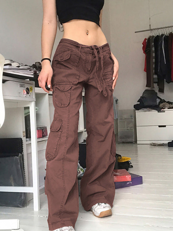 Casual Vintage Wide Leg Loose Straight Jeans