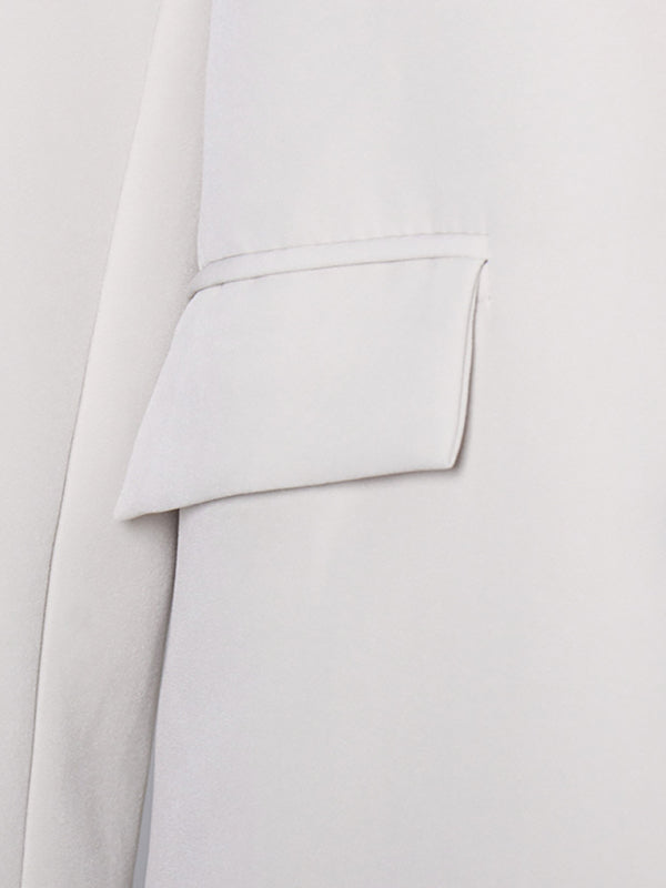 Double-breasted double-lapel blazer - Serenity Land fashion