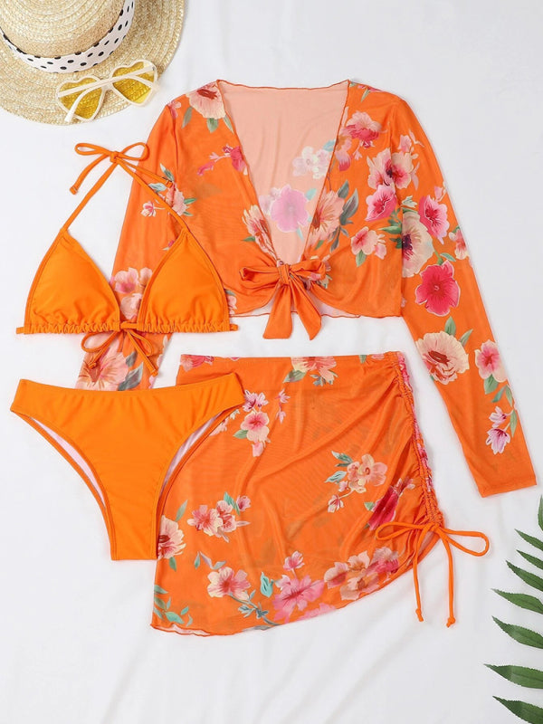Two-piece Drawstring Bikini