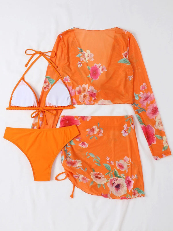 Two-piece Drawstring Bikini