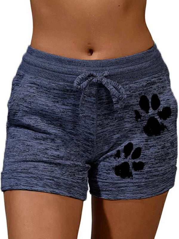 Paws Print Shorts - Serenity Land fashion