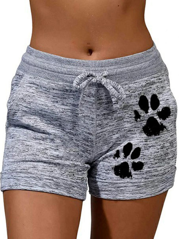 Paws Print Shorts - Serenity Land fashion