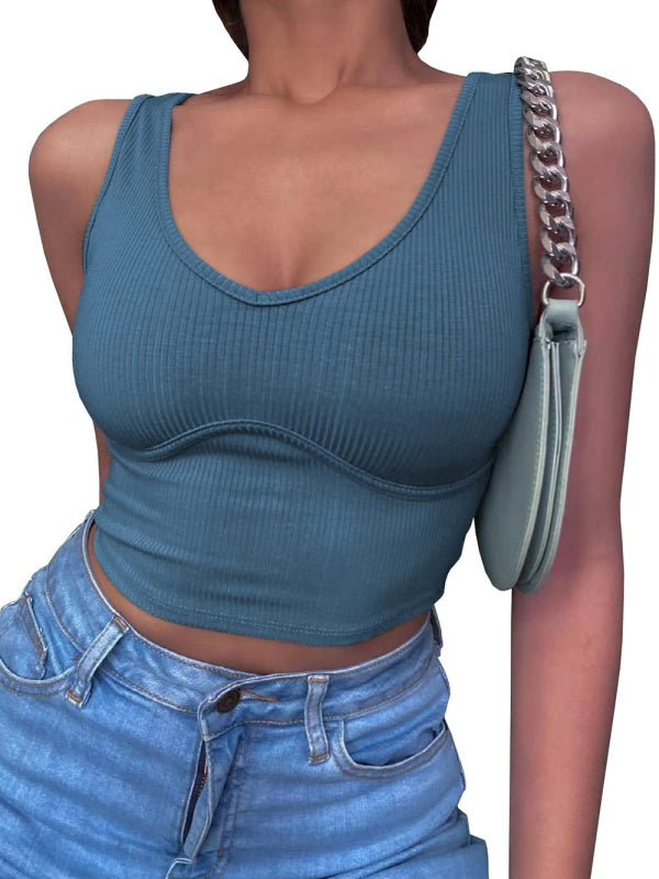 Women's Solid Color Tank Top
