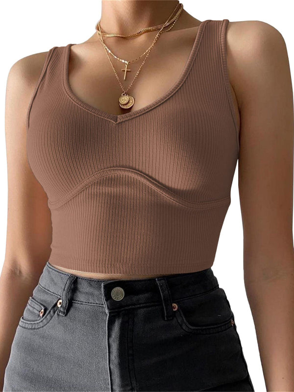 Women's Solid Color Tank Top