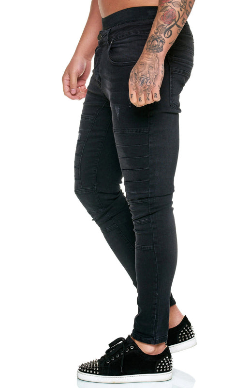 High Waist Slim Jeans - Serenity Land fashion