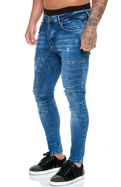 High Waist Slim Jeans - Serenity Land fashion