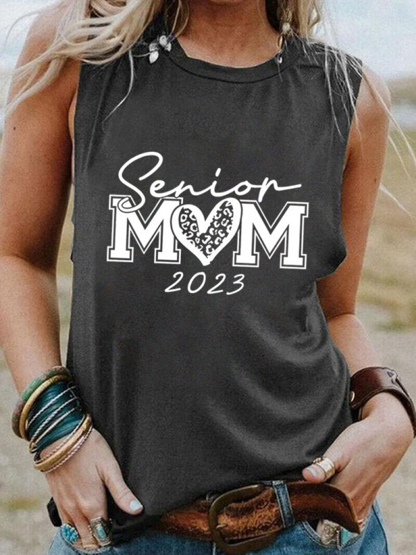 Women's Mum Graphic Muscle Tank