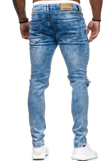 Slim Fit Long Jeans - Serenity Land fashion