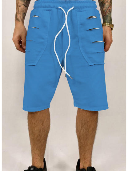 Summer Loose Fitting Men’S Gym Shorts - Serenity Land fashion