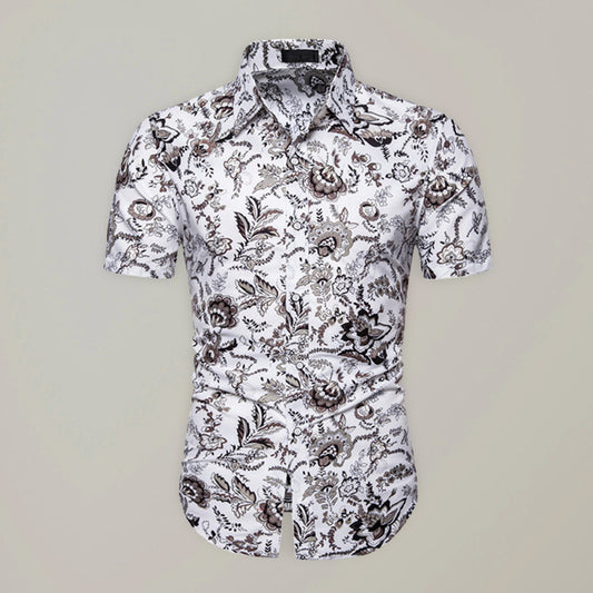 Men's Sleeve Shirt - Serenity Land fashion