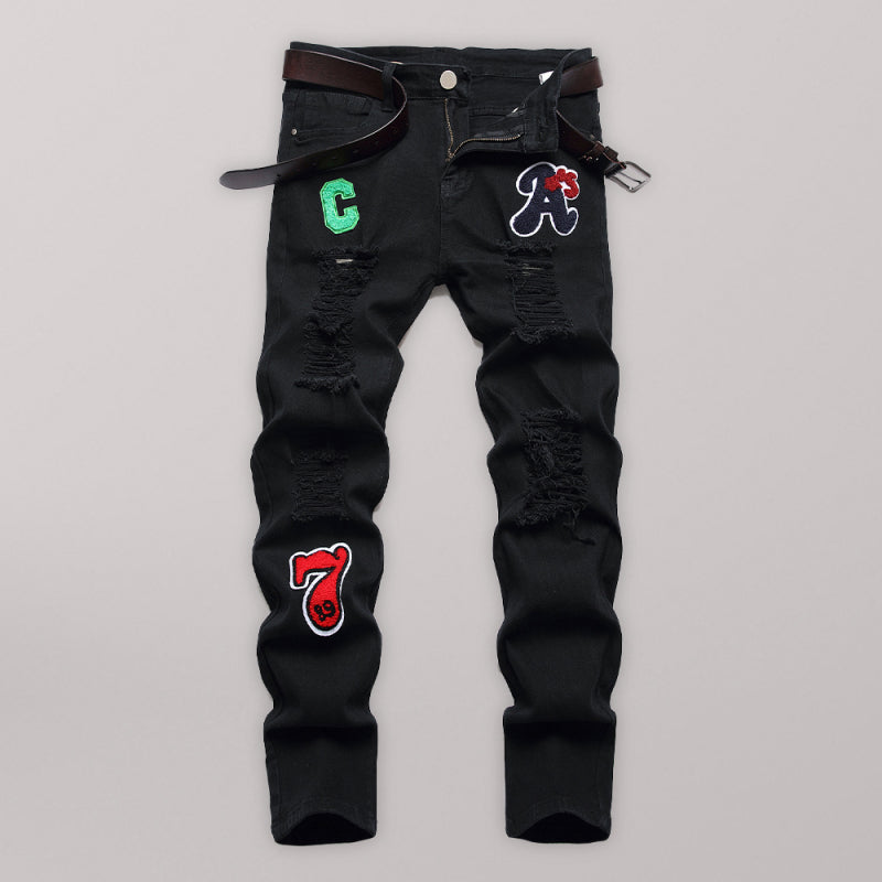 Slim fit Straight Leg Jeans - Serenity Land fashion
