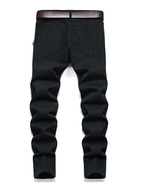 Slim fit Straight Leg Jeans - Serenity Land fashion