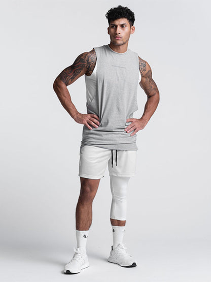 Men's Solid Color Essential Tank