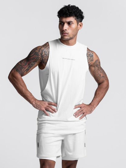 Men's Solid Color Essential Tank