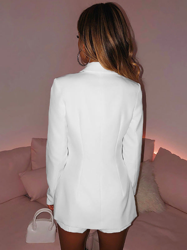 Women's temperament lapel suit - Serenity Land fashion