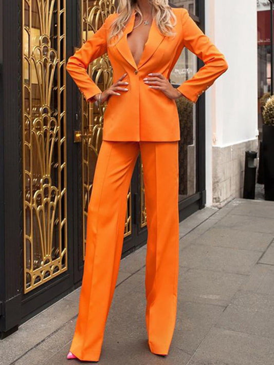 Women's Stand out lapel suit - Serenity Land fashion