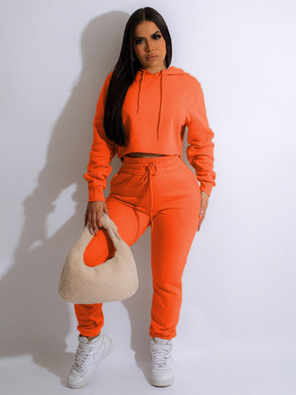 Women's Matching Sweatshirt And Sweatpants