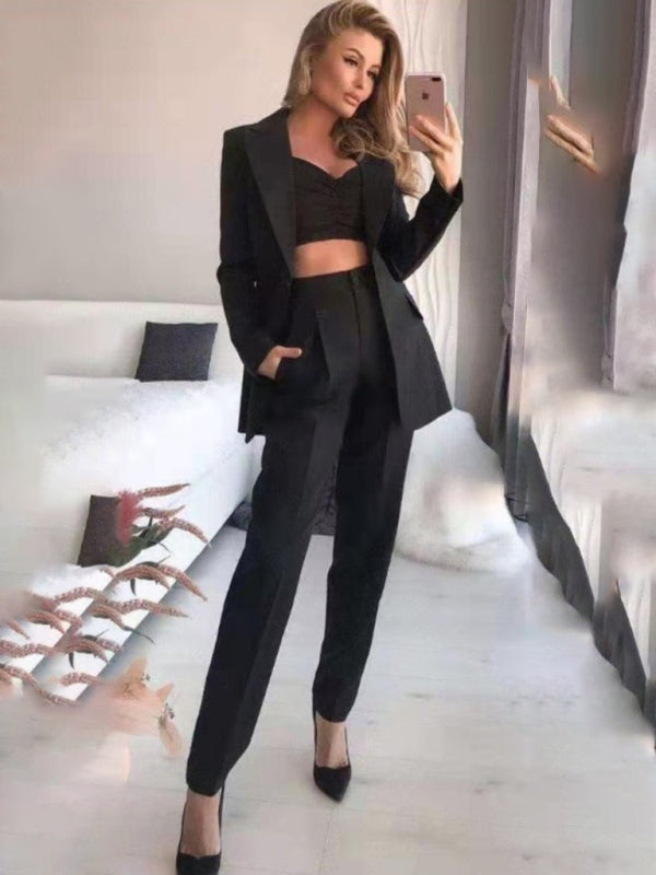 Women's Elegant Three-piece Suit - Serenity Land fashion