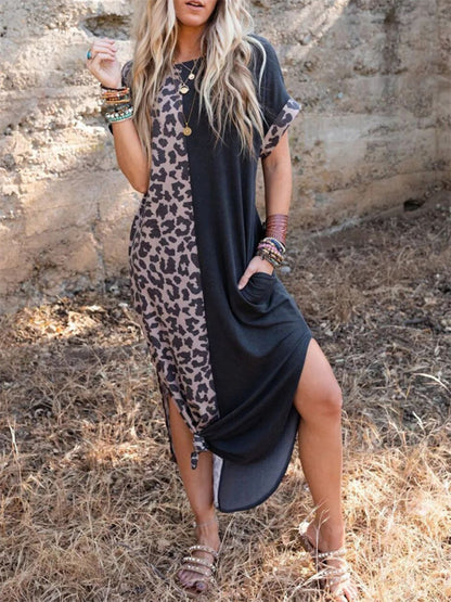 Round Neck Long Dress