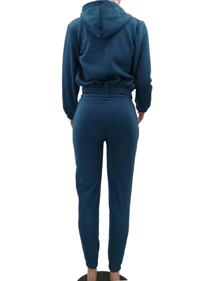 Casual three-piece Joggers hoodie & top.