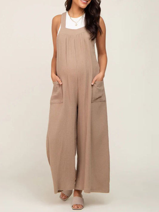 Maternity Overall Jumpsuits (Without Tank Top) - Serenity Land fashion